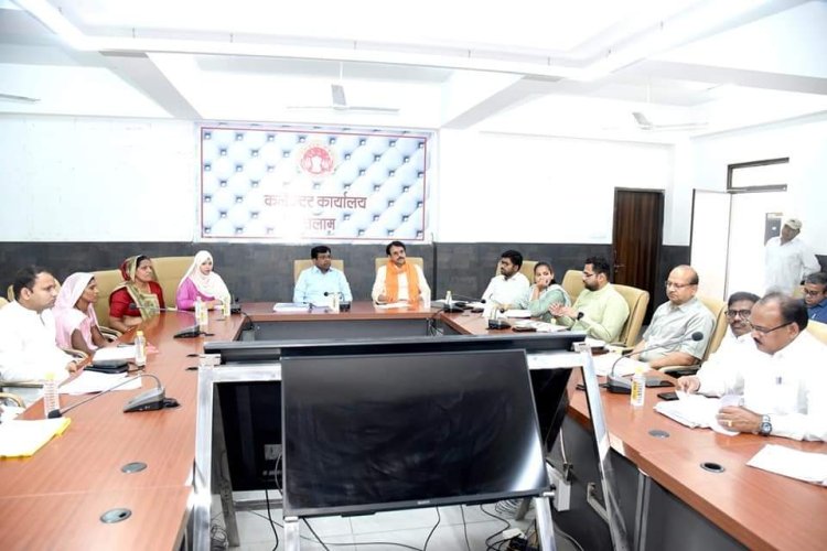 जल स्रोतों पर पेयजल परिरक्षण अधिनियम लागू होगा..जिले में ग्रीष्म के दौरान पेयजल व्यवस्था हेतु महत्वपूर्ण बैठक संपन्न