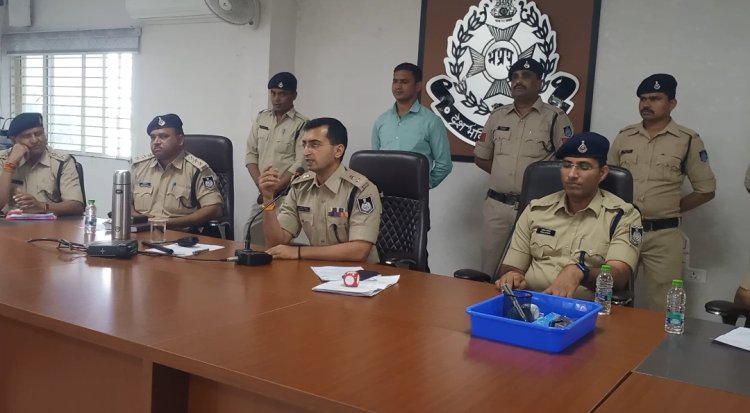 सराफा व्यापारी के साथ बोलावार पाठा रावटी में हुई लूट का पुलिस ने किया पर्दाफाश