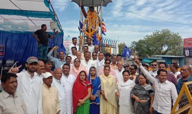 शहर कांग्रेस ने मनाई डॉक्टर भीमराव अंबेडकर जी की जयंती