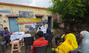 राॅयल हाॅस्पिटल द्वारा 100 निःशुल्क चिकित्सा शिविर के महाअभियान का ग्राम सनावदा शिविर सम्पन्न, 84 मरीजों की हुई जाँच