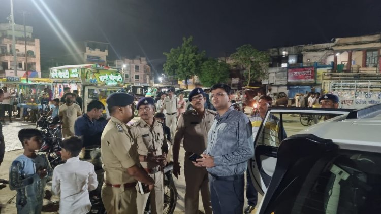 पुलिस अधीक्षक द्वारा अनुभाग जावरा का किया निरीक्षण मोहर्रम के दौरान विशेष सतर्कता बरतने के सम्बन्ध