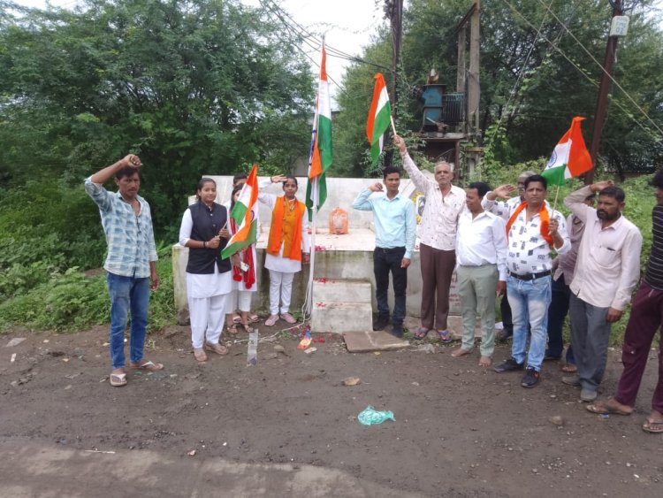 स्वतंत्रता दिवस धूमधाम से मनाया : मध्यप्रदेश युवा शिवसेना गौरक्षा न्यास महिला मोर्चा ने,नाग देवता मंदिर पर पूजा अर्चना कर
