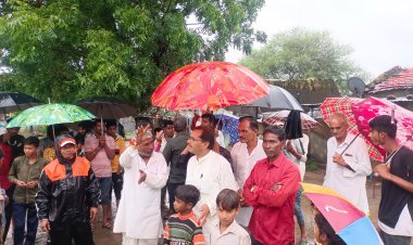 बारिश का क़हर लगातार जारी:-विधायक ने किया डूबे क्षेत्र का निरीक्षण