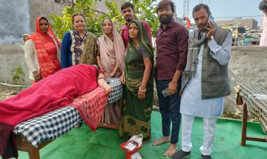 अनूठी पहल :- पिता की याद में ,पुण्य तिथि के दिन रक्तदान शिविर का आयोजन