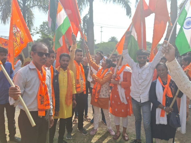 रतलाम की टीम ने निकाली उज्जैन में भव्य रैली और मनाया ब्लैक डे