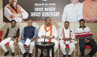 संकल्प से सिद्धि ही मोदी की गारंटी है - मंत्री चेतन्य काश्यप संकल्प पत्र रायशुमारी के लिए 15 मार्च तक चलेगा अभियान - शैलेंद्र डागा