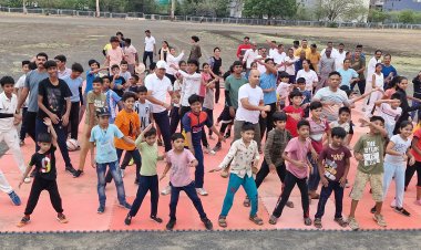 पुलिस लाइन रतलाम पर हुआ 15 दिवसीय समर कैंप का शुभारंभ