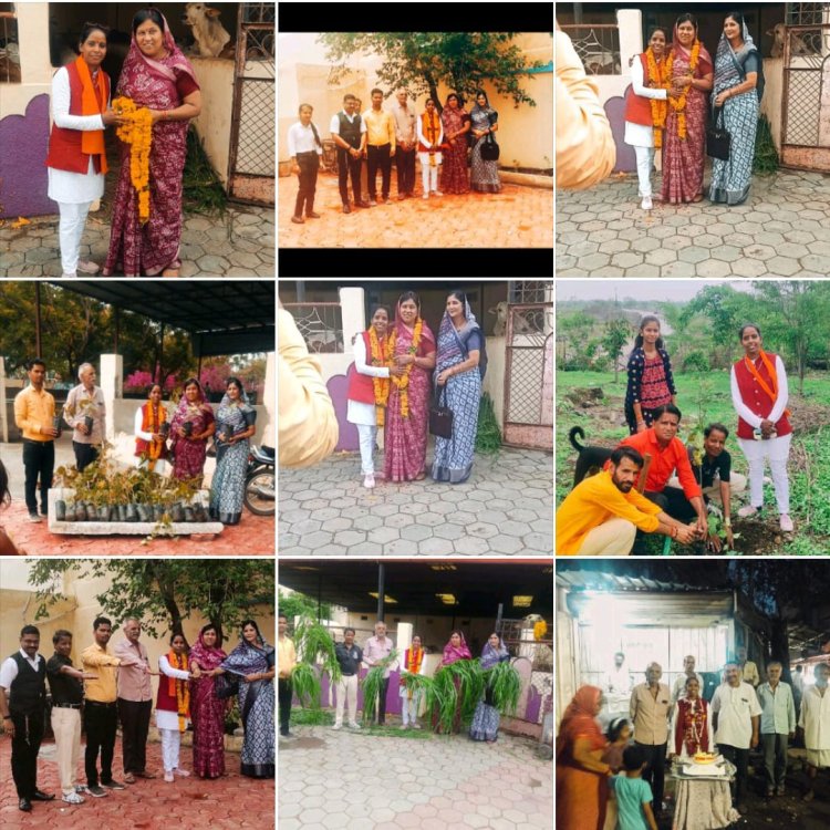 जन्मदिन पर निभाई जिम्मेदारी : हिंदू नेत्री भारती यादव के जन्मदिन पर बड़बड़ हनुमान मंदिर अनेक स्थानों पर किया पौधारोपण,200 पौधे रोपे