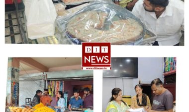 त्योहारों के दृष्टिगत जांच के लिए खाद्य पदार्थों के लिए नमूने