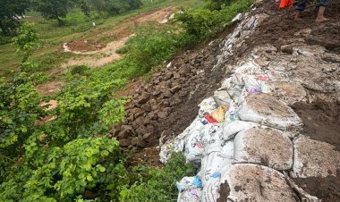 बड़ा हादसा टला :-पेट्रोलमैन की सतर्कता से संभावित दुर्घटना होने से बची