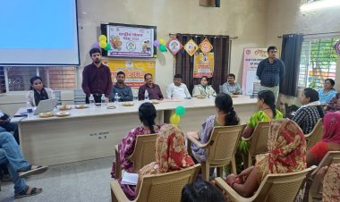 पोषण माह 2024 एवं संपूर्णता अभियान अंतर्गत रतलाम जिले में आकांक्षी ब्लॉक बाजना में पोषण मेले का हुआ भव्य आयोजन