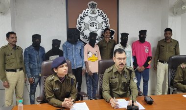 केदारेश्वर घाट में लूट करने वाले  6 आरोपी पुलिस गिरफ्त में 2 फरार
