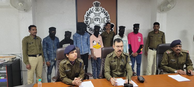 केदारेश्वर घाट में लूट करने वाले 6 आरोपी पुलिस गिरफ्त में 2 फरार