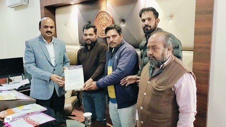 नई शुरुआत संस्था की पहल शहर में बंद हो, भिक्षावृत्ति भिक्षावृत्ति बंद करने के लिए कलेक्ट को दिया ज्ञापन