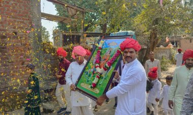 भगवान श्री देवनारायण जी के जन्म उत्सव पर शिवगढ़ में ऐतिहासिक शोभायात्रा, धूमधाम से निकली यात्रा