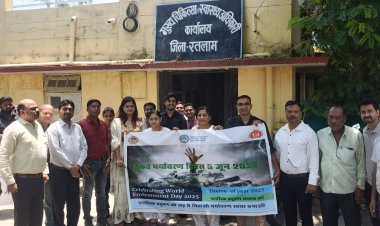 विश्व पर्यावरण दिवस के अवसर पर स्वास्थ्य संस्थाओ में पौधारोपण किया गया - सीएमएचओ डॉक्टर संध्या बेलसरे 