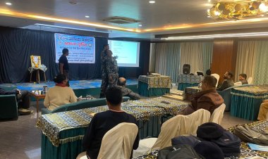 जिला आपदा प्राधिकरण द्वारा आपदा प्रबंधन प्रशिक्षण कार्यशाला आयोजित