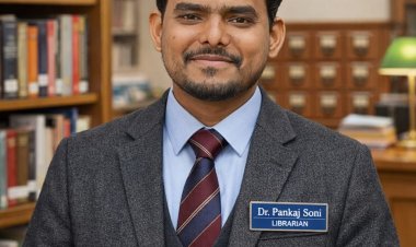 पंकज सोनी को पुस्तकालय एवं सूचना विज्ञान विषय में प्राप्त हुई  पीएचडी की उपाधि 