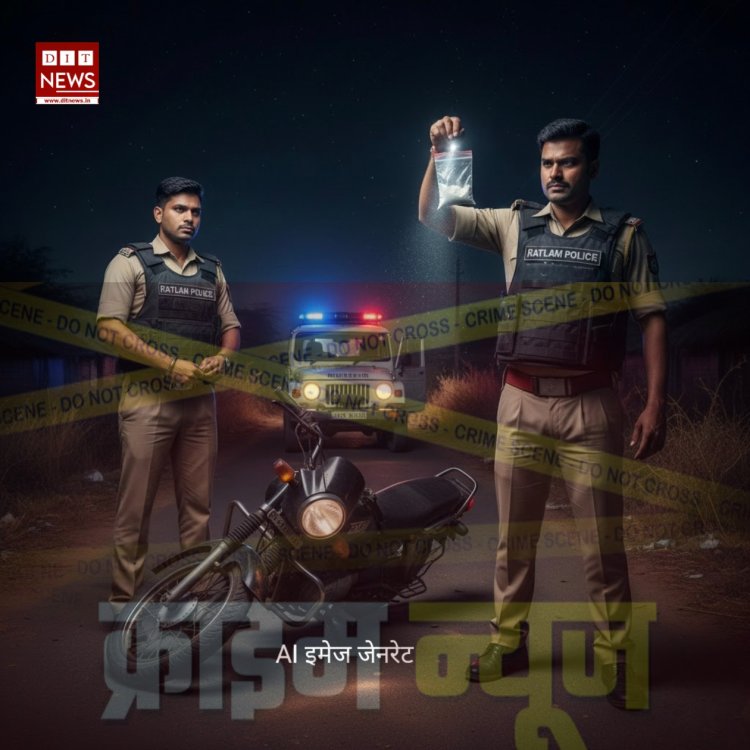 कालूखेड़ा पुलिस की बड़ी कार्रवाई: 10 ग्राम एमडी ड्रग्स के साथ बाइक सवार तस्कर गिरफ्तार