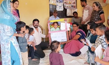 आंगनवाड़ी केंद्रों पर 'विशेष दिवस' की धूम, नन्हे बच्चों की प्रतिभा ने मोहा सबका मन