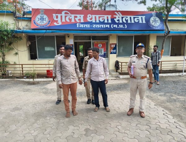 सैलाना में गौवंश हत्या का सनसनीखेज खुलासा: दो शातिर आरोपी गिरफ्तार, वारदात में इस्तेमाल वाहन भी जब्त
